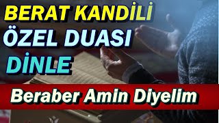Berat Kandi̇li̇ Duasi Di̇nle En Faziletli Dualar