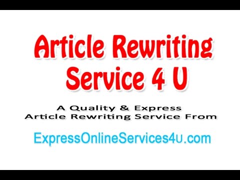 Rewriting service