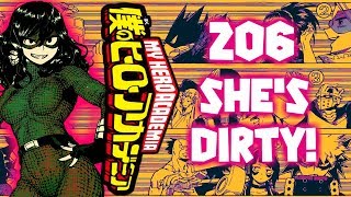 SHE'S DIRTY! Tokage Setsuna | My Hero Academia Chapter 206 Review
