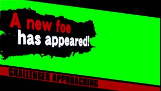 1440P A New Foe Has Appeared Challenger Approaching - Green Screen