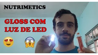 Gloss Com Luz De Led - Nutrimetics
