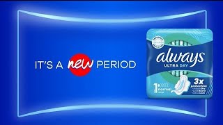 Goodbye Period Gush Fears With New Always Ultra 20 Sec20256
