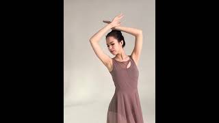 Adult Sleeveless Ballet Tutu Dress Gymnastics Leotards For Women Ballet Mesh Lyrical Dance