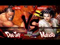 USF4 Exhibition Combofiend (Makoto) Vs Pie Sci (Dee Jay) FT5 Ultra Street Fighter 4.Remy vs Chris