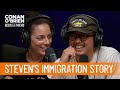 Steven Yeun & Sona On Being Raised By Immigrant Parents | Conan O'Brien Needs A Friend