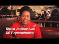 US Representative Sheila Jackson Lee for Corzine-Weinberg