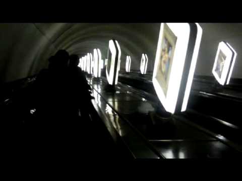 Arsenalskaya in Kiev, the deepest Metrostation in the world