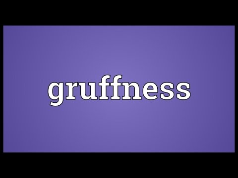 Header of gruffness