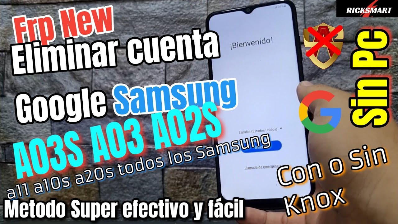FRP Remove Google account Samsung A03S A03 A02S A10S FRP Remove Google account Samsung A03S A03 A02S A10S