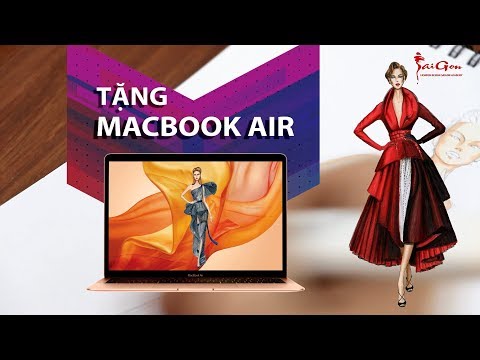 Tuyển sinh Khóa học Thiết kế thời trang TẶNG MACBOOK AIR