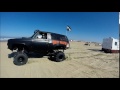 Monster K5 Blazer pulling out Stuck RV at Pismo Huckfest