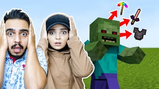 ZOMBİLER EFSANEVİ EŞYA VERİYOR !! 😱 MİNECRAFT MOD