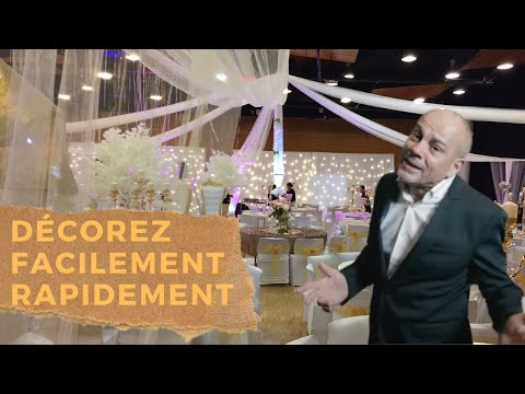 Les conseils et astuces pour métamorphoser votre Décoration de salle de Mariage !