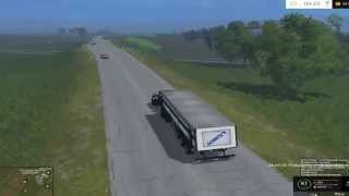 Video Farming Simulator 15.Karta Samara-Volga v2.1 #3 from World Super Mods, 1st drive, Samara, Russia