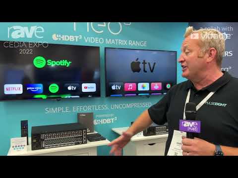 CEDIA Expo 22: Pulse-Eight Features Neo 3 HDBaseT 3 4K@60HzVideo Matrix