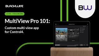 MultiView Pro 101: Custom Multi-view App for Control4