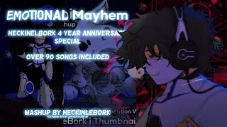 Emotional Mayhem [Songs From Jsab, Fnf, Mw:m & More!] | 4 Year Anniversary Mashup By Heckinlebork