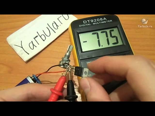Как сделать регулятор напряжения Как сделать регулятор напряжения