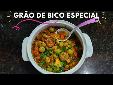 GRÃO DE BICO ESPECIAL [FRANGO E CALABRESA]