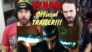 VENOM - Official TRAILER REACTION!!!