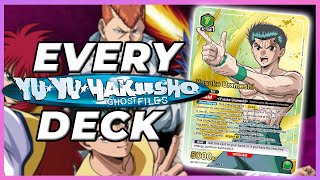6 Yu Yu Hakusho Union Arena Decks To Start With Tier List North America Meta