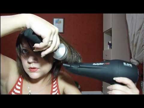 Технология укладки волос феном - гладкость и объем
