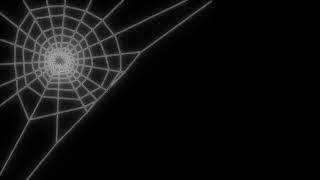 Spider Web Neon Light Overlay