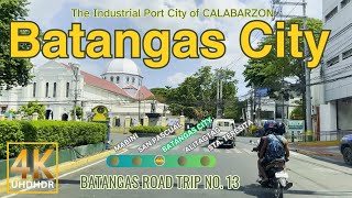 Batangas City The Industrial Port City Of Calabarzon Batangas Road Trip No. 13 Philippines 4K