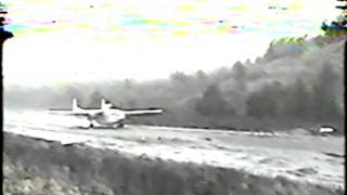 How close can you come to dying? Purposefully standing on the Runway! Alaska Flying Boxcar Take off,
