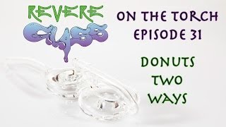 How to Make Glass Donuts (doughnuts) || REVERE GLASS ||