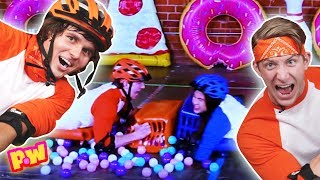 Hungry Hungry Hippo Challenge! Giant IRL Board Game ~ pocket.watch