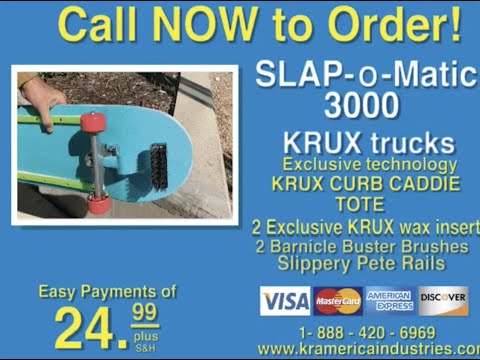 INTRODUCING THE KRUX SLAP-O-MATIC 3000 | Krux Trucks