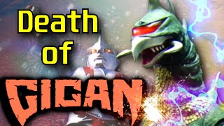 The Death Of Gigan Showa Era