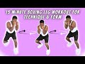Do This 15 Minute Boxing Leg Workout To Improve Form