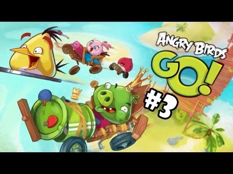 Angry Birds Go Android/iOS Gameplay Walkthrough Part 3 - RED vs BOMB