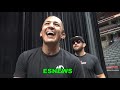 Nate Diaz Fans Show Up In Numbers For Open Workout EsNews Boxing