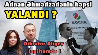 Diktator Əliyev Avropaya Niyə Gəldi? Adnan Əhmədzadə Haradadı? Hakimiyyət Xalqla Oyun Oynayır.