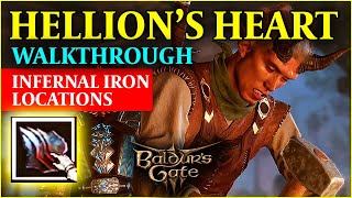 The Hellions Heart Complete Walkthrough Infernal Iron & Dammon Locations Baldurs Gate 3