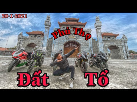 Chạy Moto PKL Về Đất Tổ Hùng Vương Chơi | Hạ Hòa - Phú Thọ | Tới Tài Tử | Cấn Hoàng Long | Nguyễn Hà