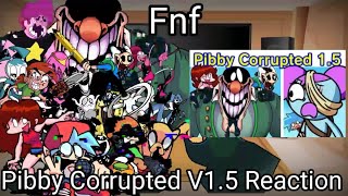Fnf React To Pibby Corrupted V1.5 Mod Gacha Reaction