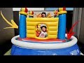 DESAFIO DO PULA PULA NA PISCINA - TENTE NÃO SE MOLHAR!