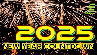 New Year 2025 Countdown 60 Seconds Eurodance And Fireworks