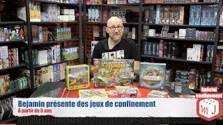 Benjamin présente les jeux à partir de 5 ans