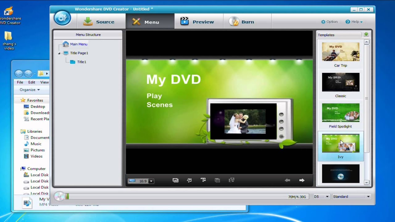 how to convert mp4 to dvd video format