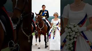 King Charles Giving Princess Diana Horse Riding Lessons