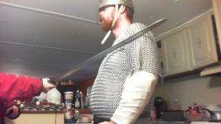 Einherjar Armoury 14Ga Ed Mail Hauberk Test 2