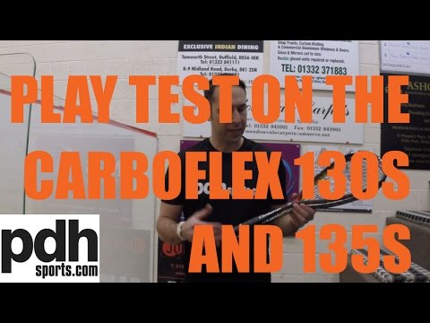 Tecnifibre Carboflex 130 S and 135 S squash racket preview by PDHSports.com