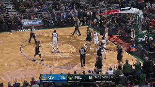 1st Quarter, One Box Video: Milwaukee Bucks vs. Golden State Warriors