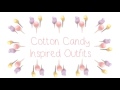 Cotton Candy Inspired Lookbook |How I style Pastels