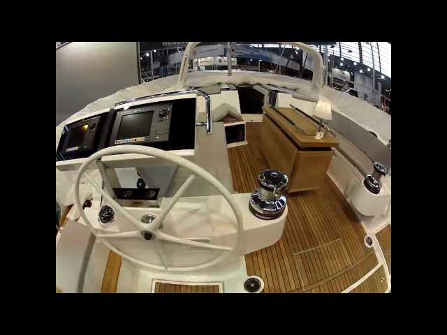 New Beneteau Oceanis 55 at the Paris Boat Show